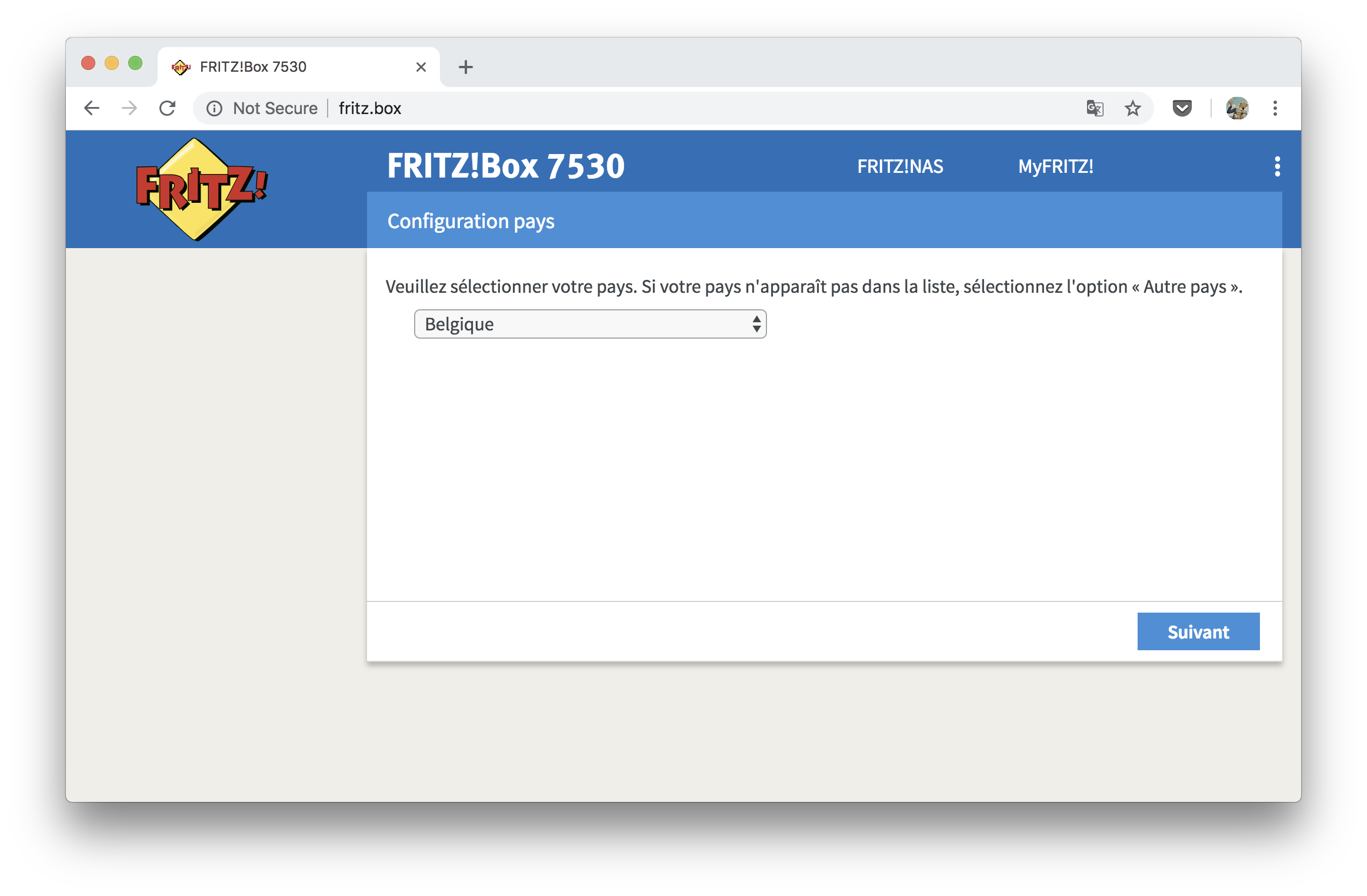 Comment installer et configurer ma FRITZ!Box 7530